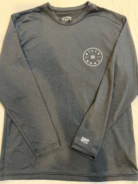 Billabong Kids UV SURF Black Long Sleeve Swim/Sun shirt